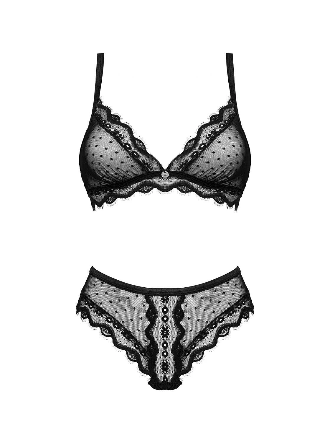 Obsessive Ensemble Lingerie Noir Sensuel – Image 4