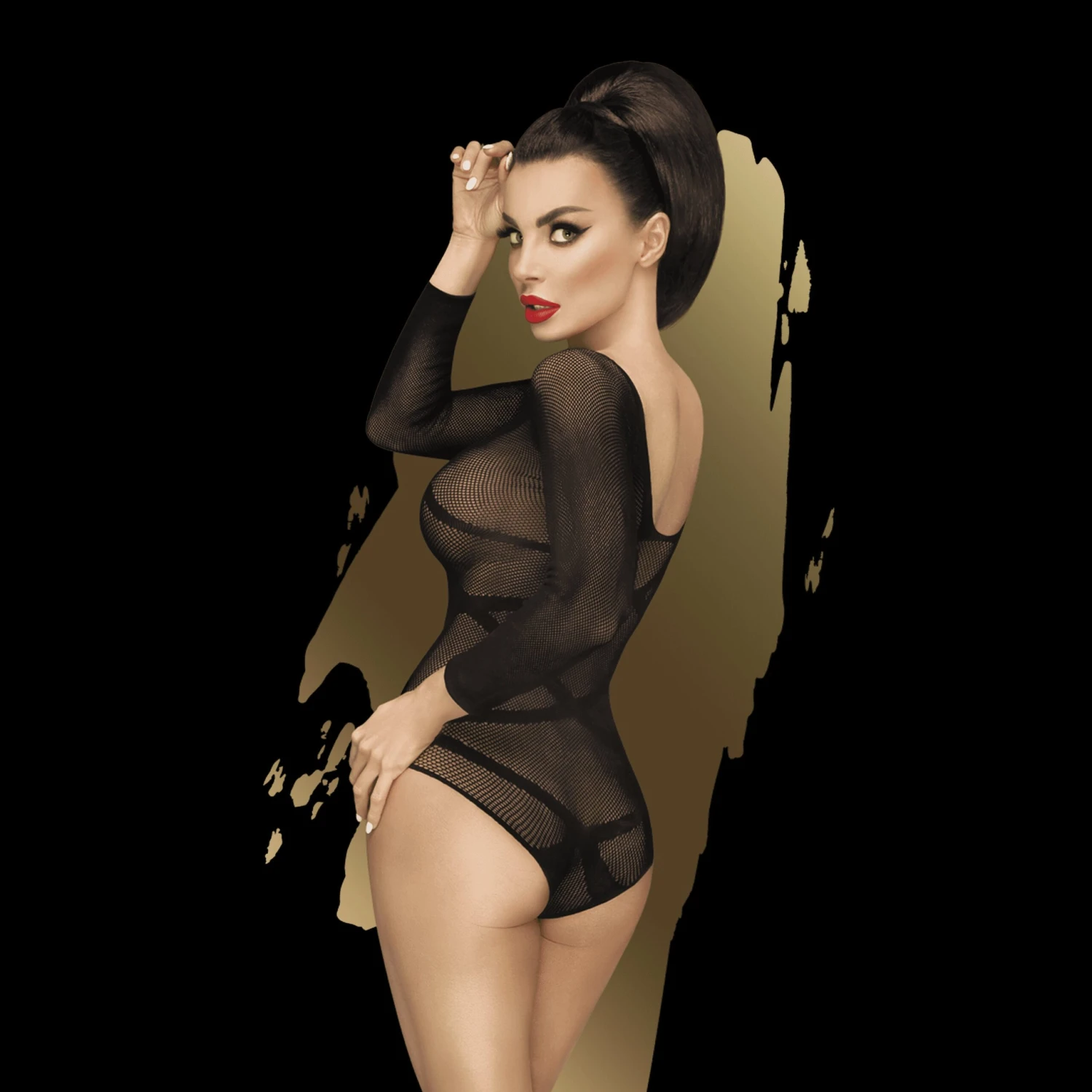 Penthouse Body Noir Transparent High On Love â Image 2