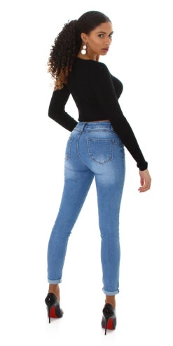 Jeans à Plis