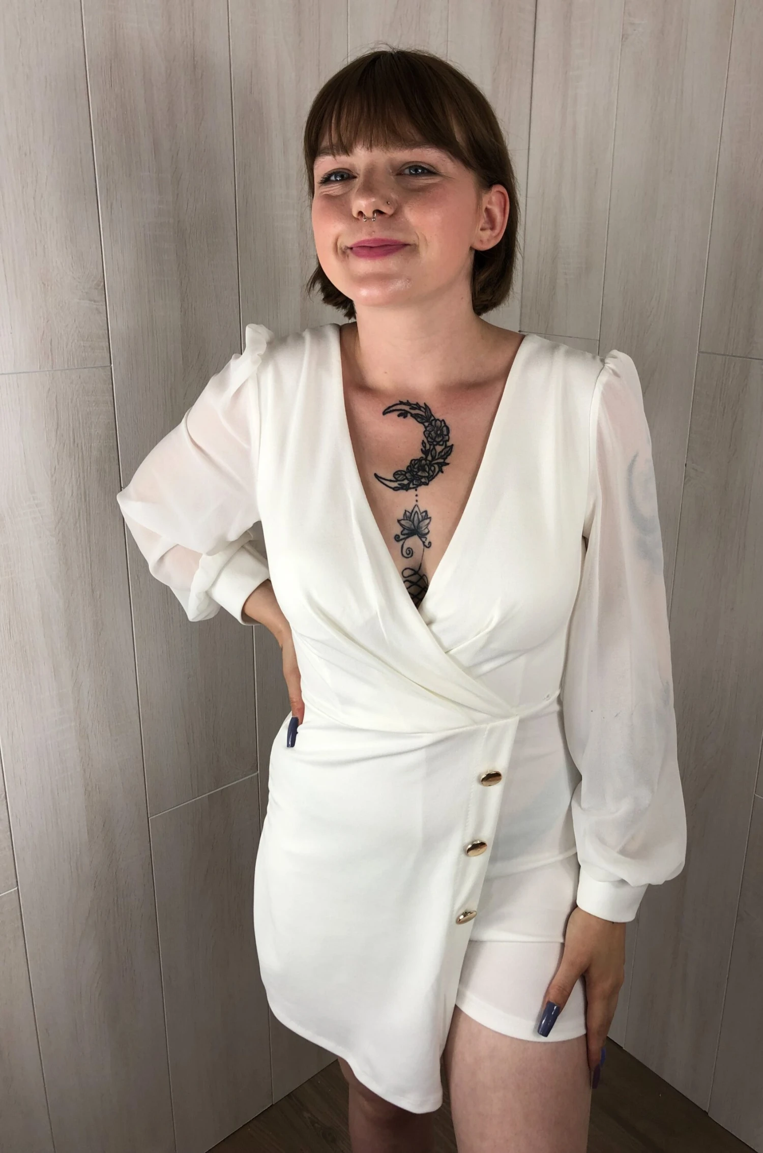 Combinaison Courte Style Tailleur – Image 3