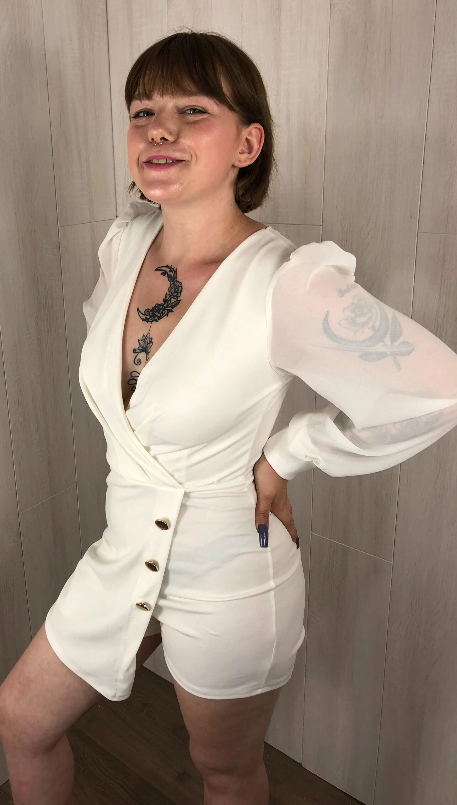 Combinaison Courte Style Tailleur – Image 4