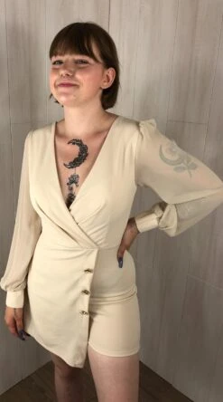 Combinaison Tailleur écru