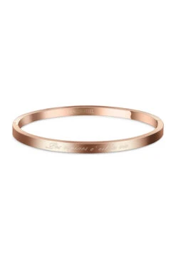 Bracelet Acier Or Rosé Les Copines C'est La Vie