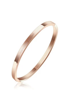 Bracelet Acier Or Rosé Ma Marraine Adorée