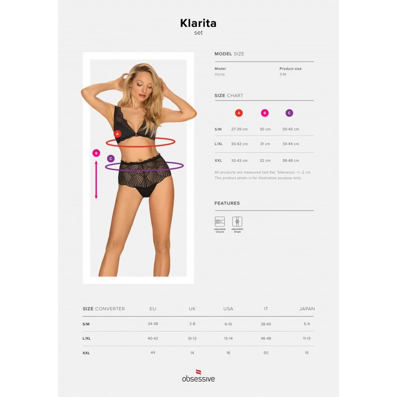 Obsessive Lingerie Coquine Noire – Image 3