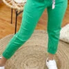 Pantacourt Vert Femme