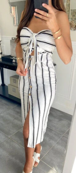 Robe Bustier Blanche