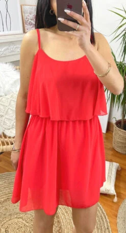 Robe Rouge Femme